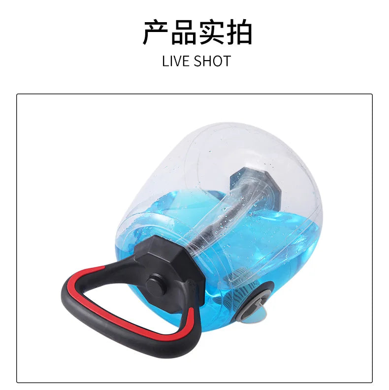 PVC Water Kettlebell for Men Women Arm Lifting Fitness Equipment