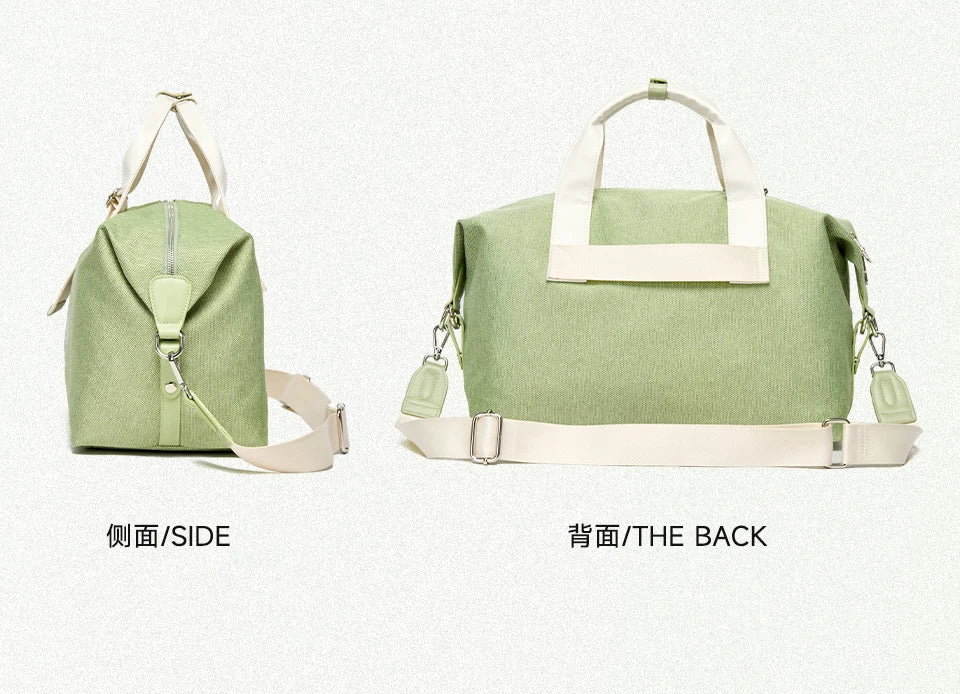 LEE Waterproof Ladies Weekend Travel Bag Women Medium Size Overnight Luggage Duffel Bag High Quality Gym Fitness Handbag School