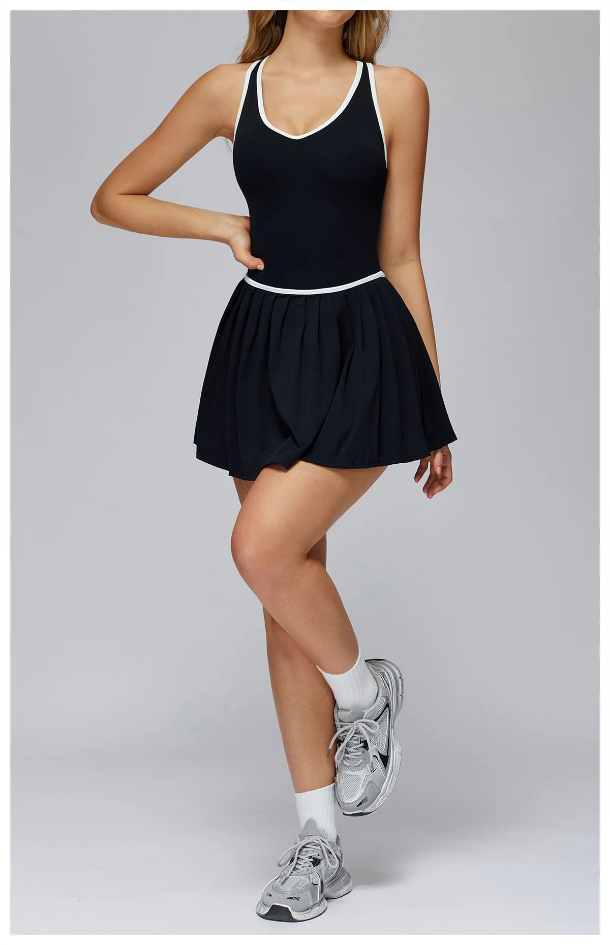 Yoga Jumpsuit Women Set Sexy Anti Glare One-Piece Jumpsuit Dance Ballet Sports Dress Gym Push Up Rompers Running Tennis Sports