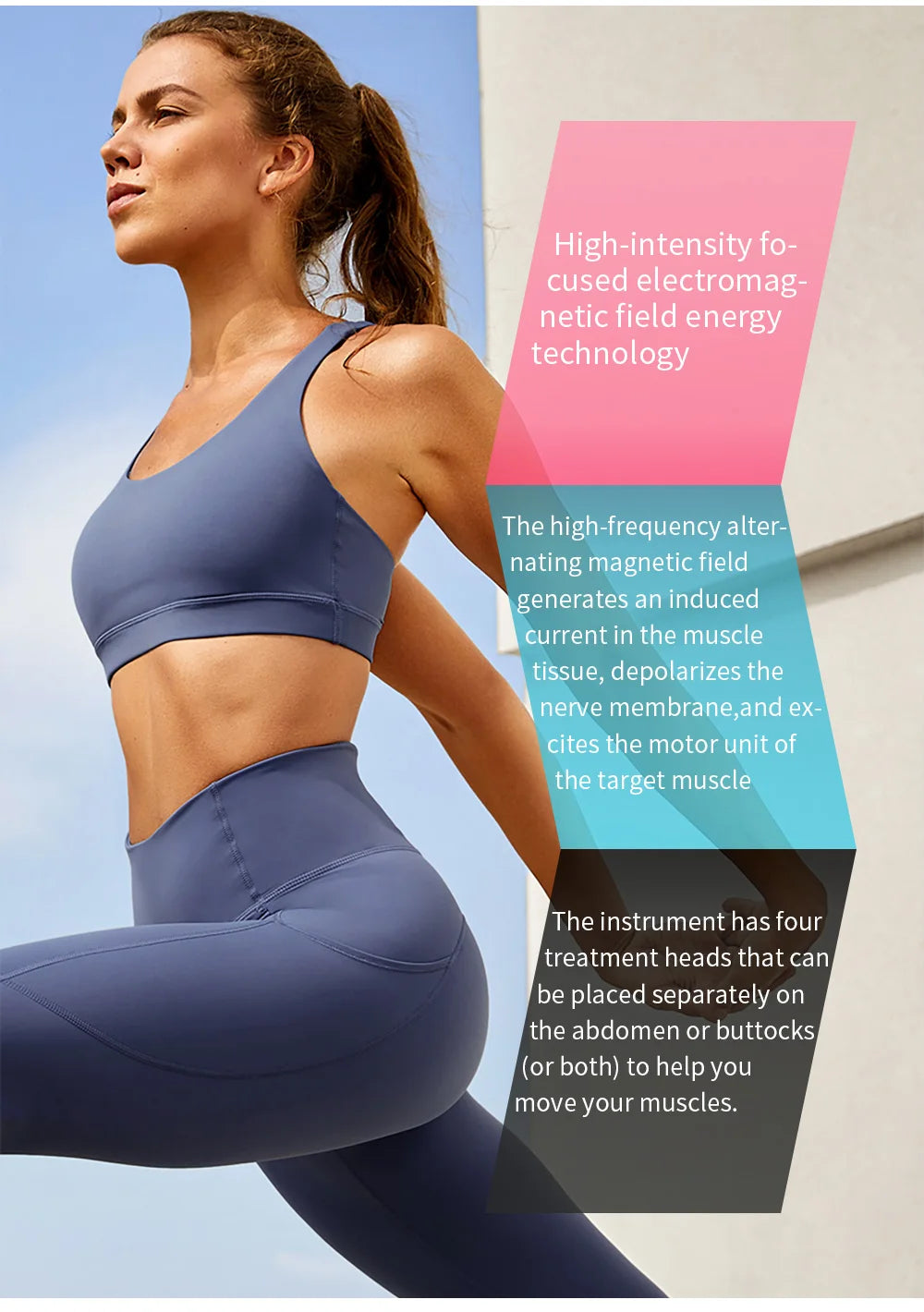 EMS Body Shaping Muscle Stimulation Shaping Machine NEO RF Shaping Therapy Device 6500W Shaping Fat Reduction Electromagnetic