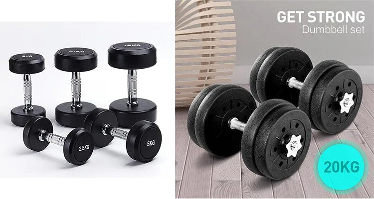 Custom Dumbbell Barbells Gym Weightlifting Bumper Plates Fitness Equipment