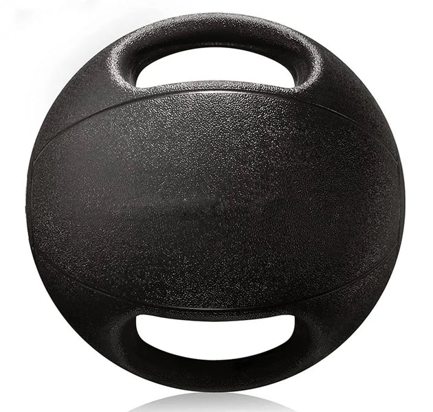 Dual Grip Medicine Balls 6lb 8lb 10lb 12lb Grip Weighted Ball for Exercise Fitness Gym Double Handle Medicine Ball