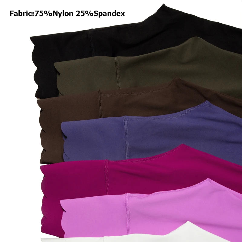High Waist Sports Leggings Women Solid Color Stretchy Soft Yoga Pants Close Fit Breathable Gym Tights Female Running Sportswea