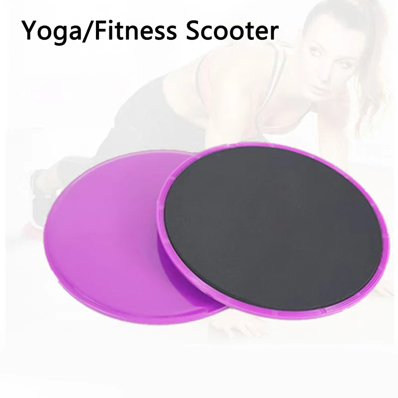 1Pair Abdominal Exercise Sliding Plate Pilates Fitness Core Sliders Yoga Gym Discs Slider Body Muscle Training Equipment