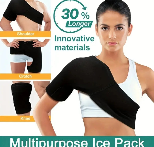 1PC Ice Shoulder Wrap, Multipurpose Ice Pack, Hip Knee Ice Pack-Adjustable And Firm Fit
