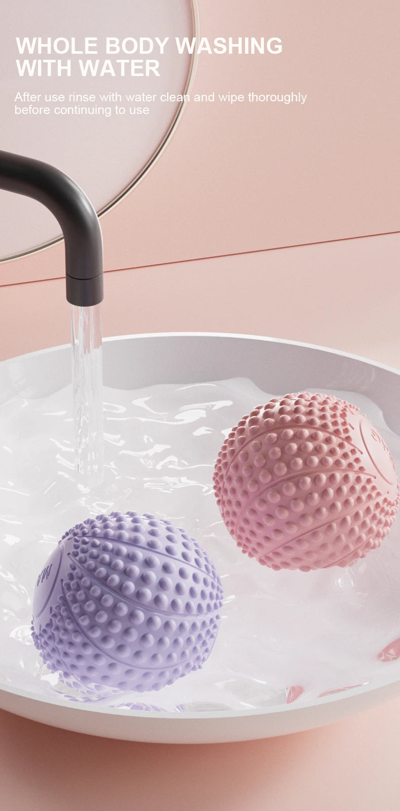 7cm Hand Magnetic Therapy Spiky Hand Foot Massage Ball Relax Body Reduce Pressure Pocket Massager Health Care Tool