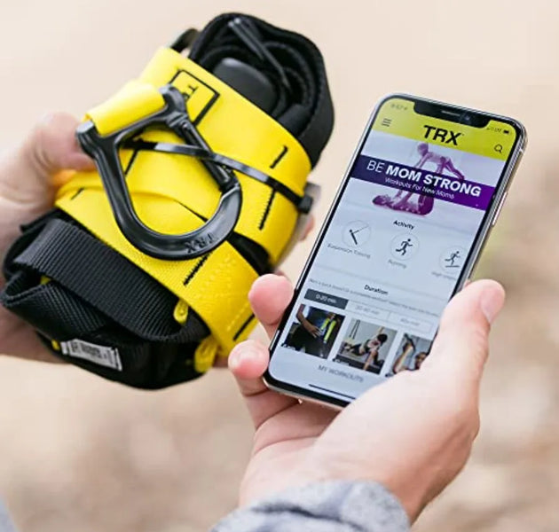 TRX GO Suspension Trainer At Home Portable Gym Workout For Strength Training Full Body Exercise Equipment