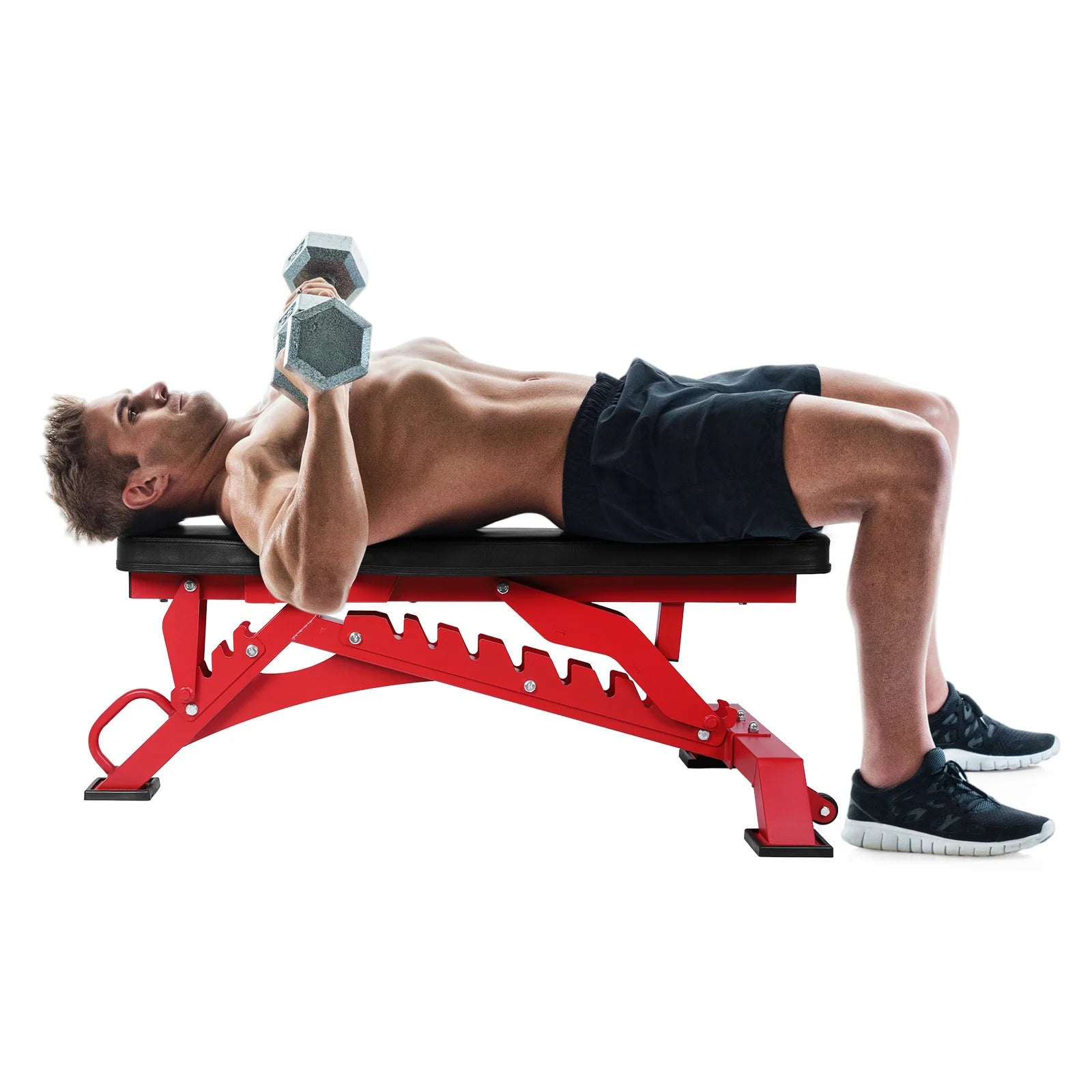 Weight Bench Press Adjustable Workout Benches for Home Gym Dumbbell Exercise 1300 LB Stable Incline Decline Bench for Full Body