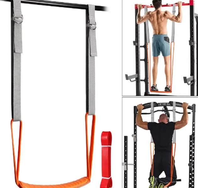 1pc horizontal bar pull up power band, adjustable training assistance band, elastic band, men's and women's indoor home fitness