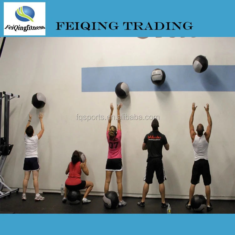 Fitness Weight Ball Gym Strength Training Soft Medicine Ball Customized Logo Rubber Medicine Balls