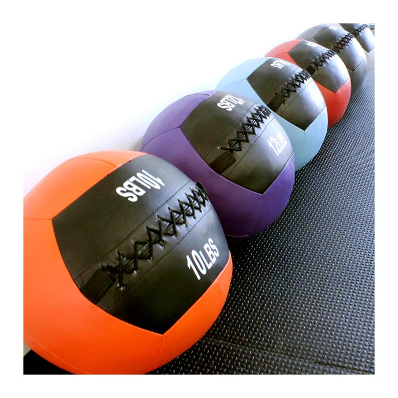 Fitness Weight Ball Gym Strength Training Soft Medicine Ball Customized Logo Rubber Medicine Balls