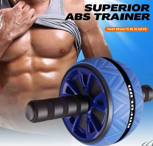 UniversalSports Fitness Abs Roller for Men and Women Silent Abdominal Wheel for Core Strength Toning Slimming Home Gym Equipment