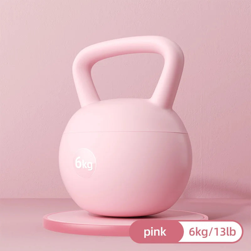Soft Kettlebells with Impact-Resistant Base Anti-Slip, Wide-Grip Training Kettlebell Sets  for Home Workouts Weightlifting