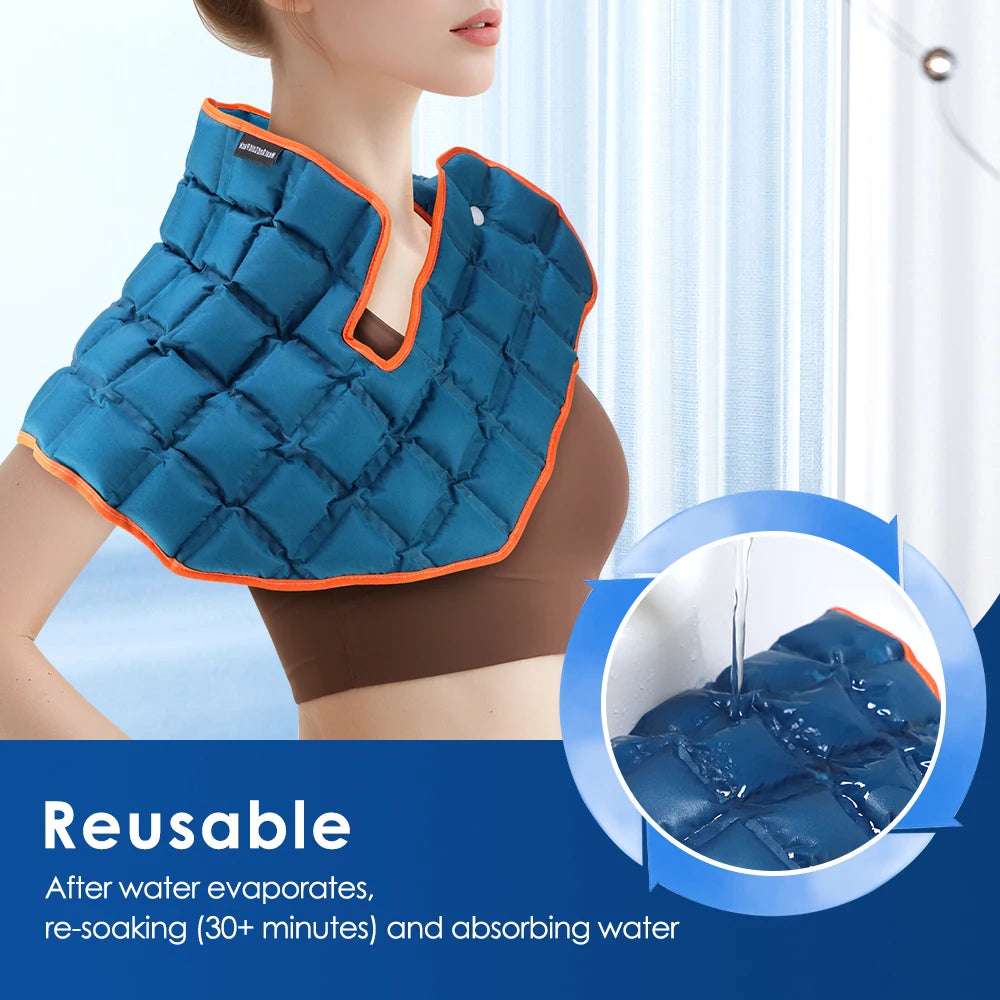 Cold/hot compress polymer Reusable Cold Ice Pack for Knee Compression Soft Injury Support Post-Operative Nursing Care Cooler