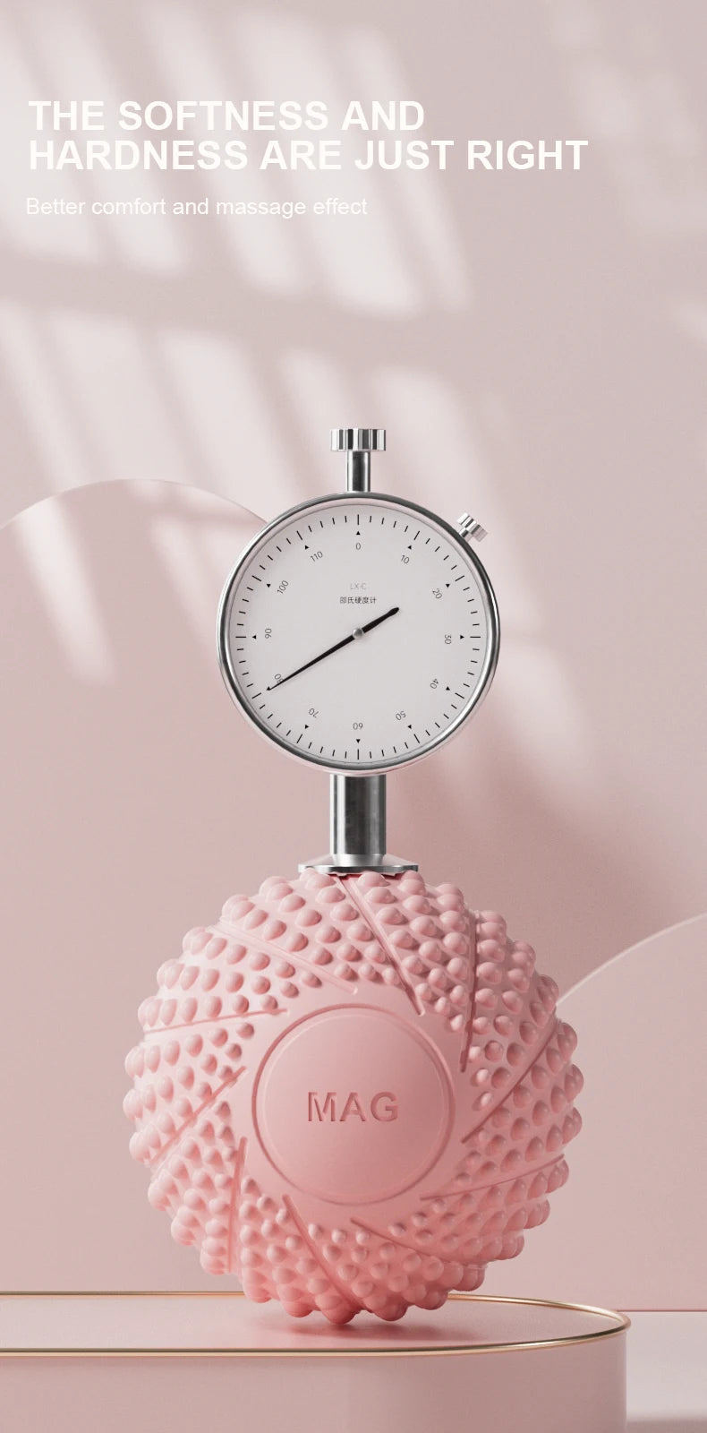 7cm Hand Magnetic Therapy Spiky Hand Foot Massage Ball Relax Body Reduce Pressure Pocket Massager Health Care Tool