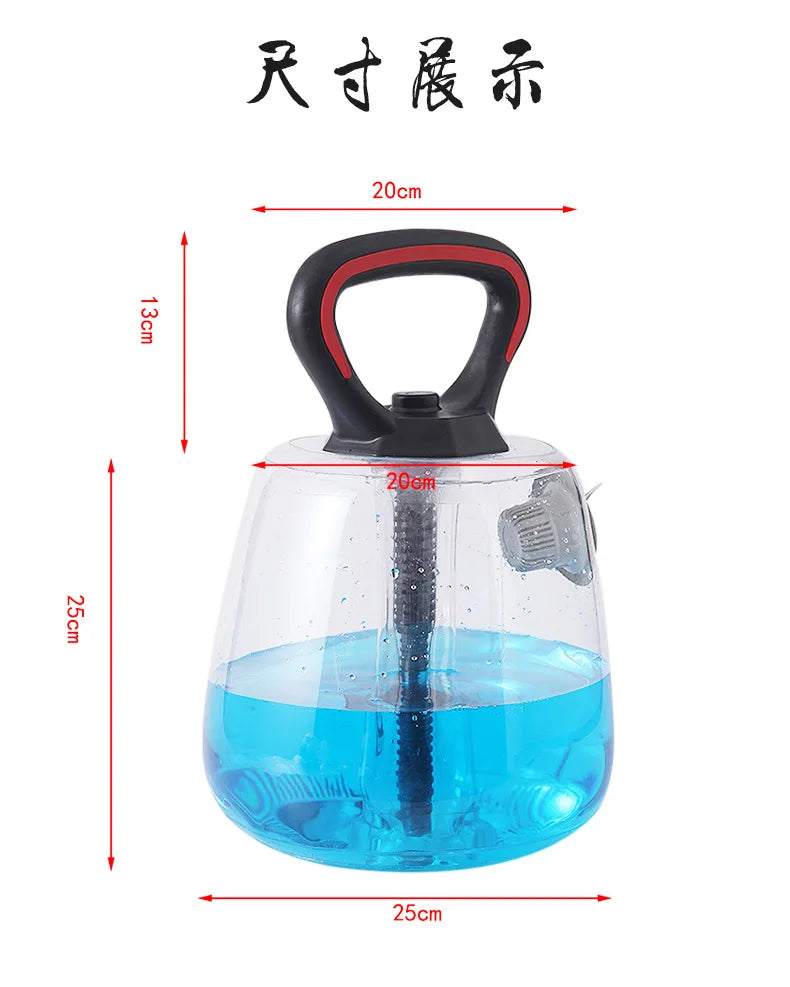 PVC Water Kettlebell for Men Women Arm Lifting Fitness Equipment