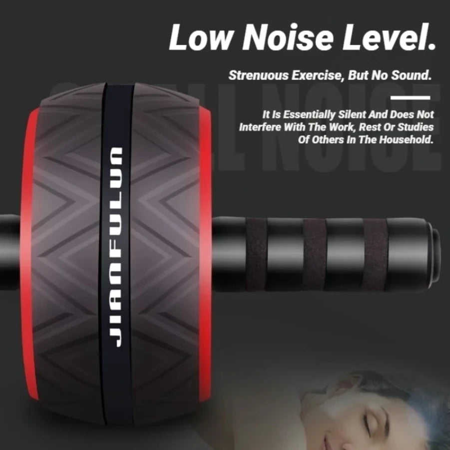 CAOX Ab Roller Wheel For Abs Core Workout Non-Slip Home Gym Fitness Equipment Men Women Abdominal Training Exercise