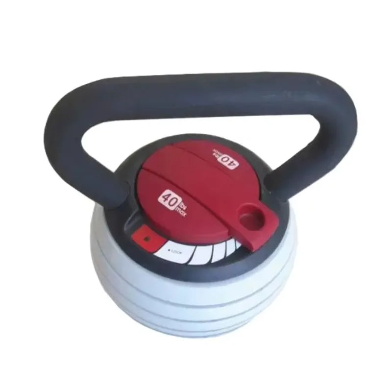Adjustable Gym Free Weight Kettlebell Set 20 Pounds/40 Pounds Dumbbells