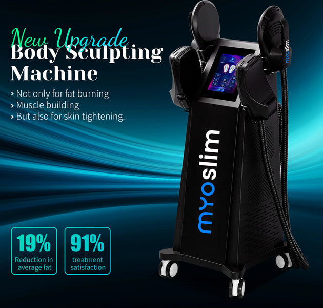 EMS Body Shaping Muscle Stimulation Shaping Machine NEO RF Shaping Therapy Device 6500W Shaping Fat Reduction Electromagnetic