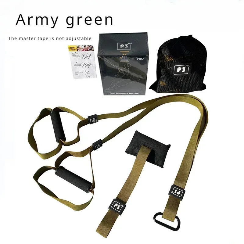 Trx Suspension Training with Tension Strap Door on Horizontal Bar Strap Abs Fitness Strap Home Suspension Training System