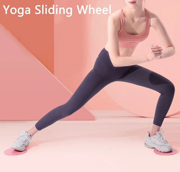 1Pair Abdominal Exercise Sliding Plate Pilates Fitness Core Sliders Yoga Gym Discs Slider Body Muscle Training Equipment