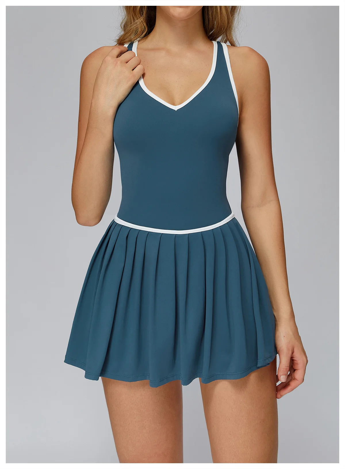 Yoga Jumpsuit Women Set Sexy Anti Glare One-Piece Jumpsuit Dance Ballet Sports Dress Gym Push Up Rompers Running Tennis Sports