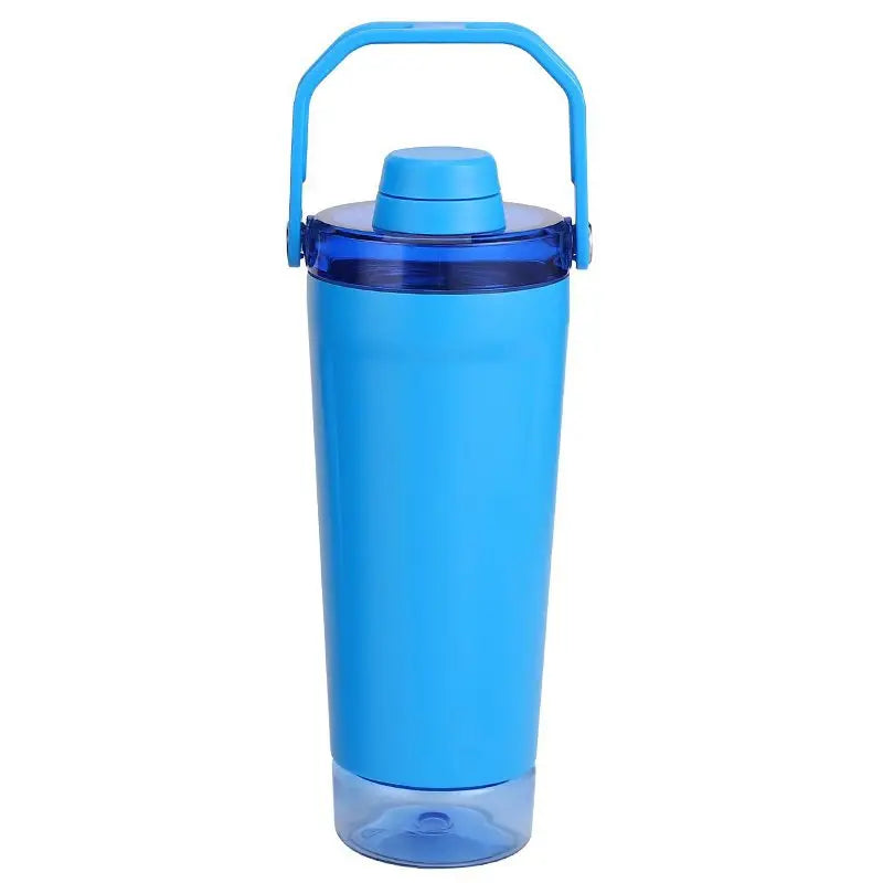 New Double-layer Protein Powder Shaker Cup, 304 Stainless Steel Insulated Sports and Gym Water Cup with Storage Compartment