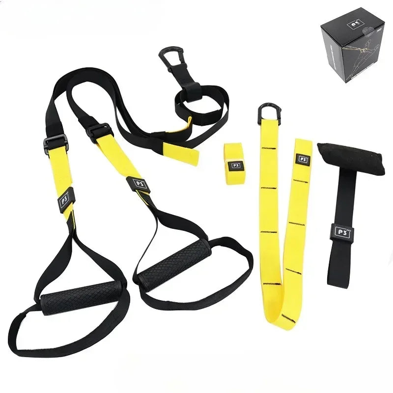 1Set Suspension Training Strap Fitness Strength Power Suspension Trainer  Yoga Strap Wall Mount Professional Trx Tensioner