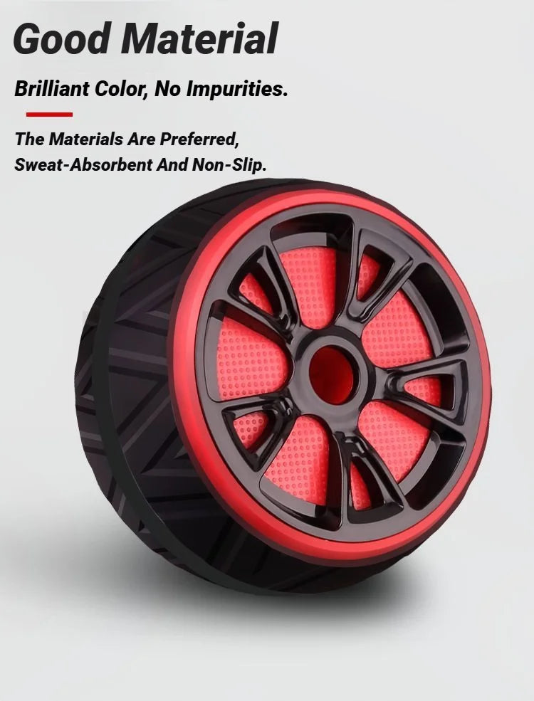 CAOX Ab Roller Wheel For Abs Core Workout Non-Slip Home Gym Fitness Equipment Men Women Abdominal Training Exercise