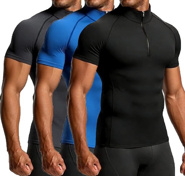 Compression T-shirt Men Summer Sportswear Homme Tops Tee Training Sport Clothing Gym Fitness Jersey Tights Running T Shirt Men