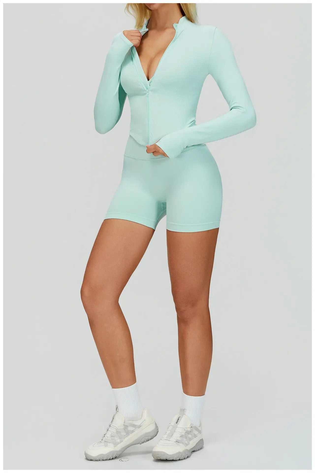 2/3PCS Seamless Yoga Set Gym Workout Suits Athletic Wear Women Legging Fitness Bra Crop Top Long Sleeve Sports Suits Sportswear
