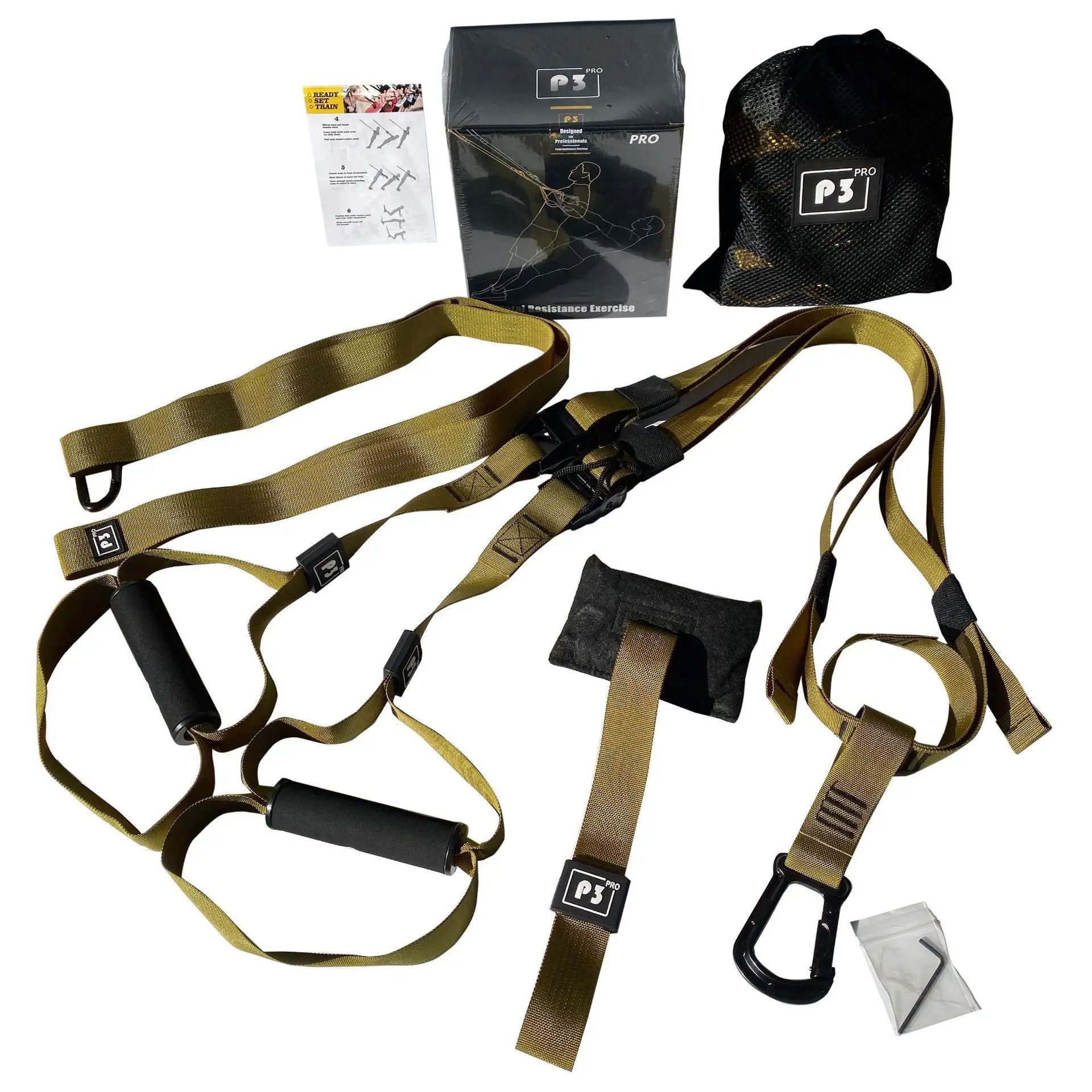Suspension Training Strap Fitness Strength Power Suspension Trainer Adjustable Yoga Strap Wall Mount Professional Tensioner