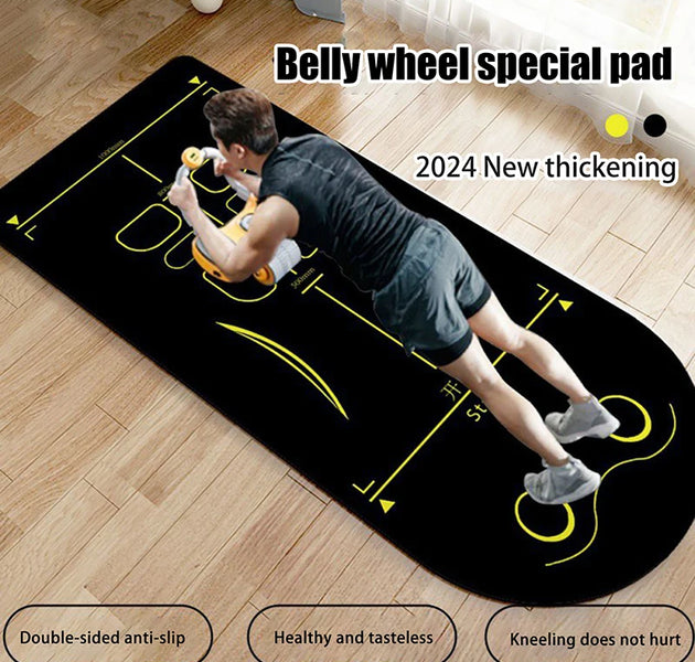 Yoga Mat for Men & Women, Non-Slip & Shock Absorbing, Ideal for Home Pilates, Floor Workouts