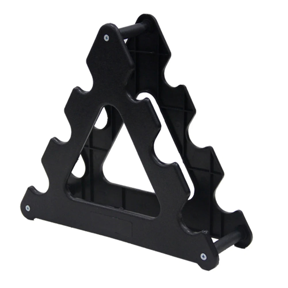 Weight Storage Organizer 3 Tier Dumbbell Holder Compact Dumbbell Rack Stand Only Small for Home Gym Organization