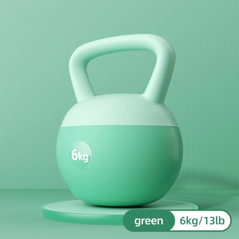 Soft Kettlebells with Impact-Resistant Base Anti-Slip, Wide-Grip Training Kettlebell Sets  for Home Workouts Weightlifting