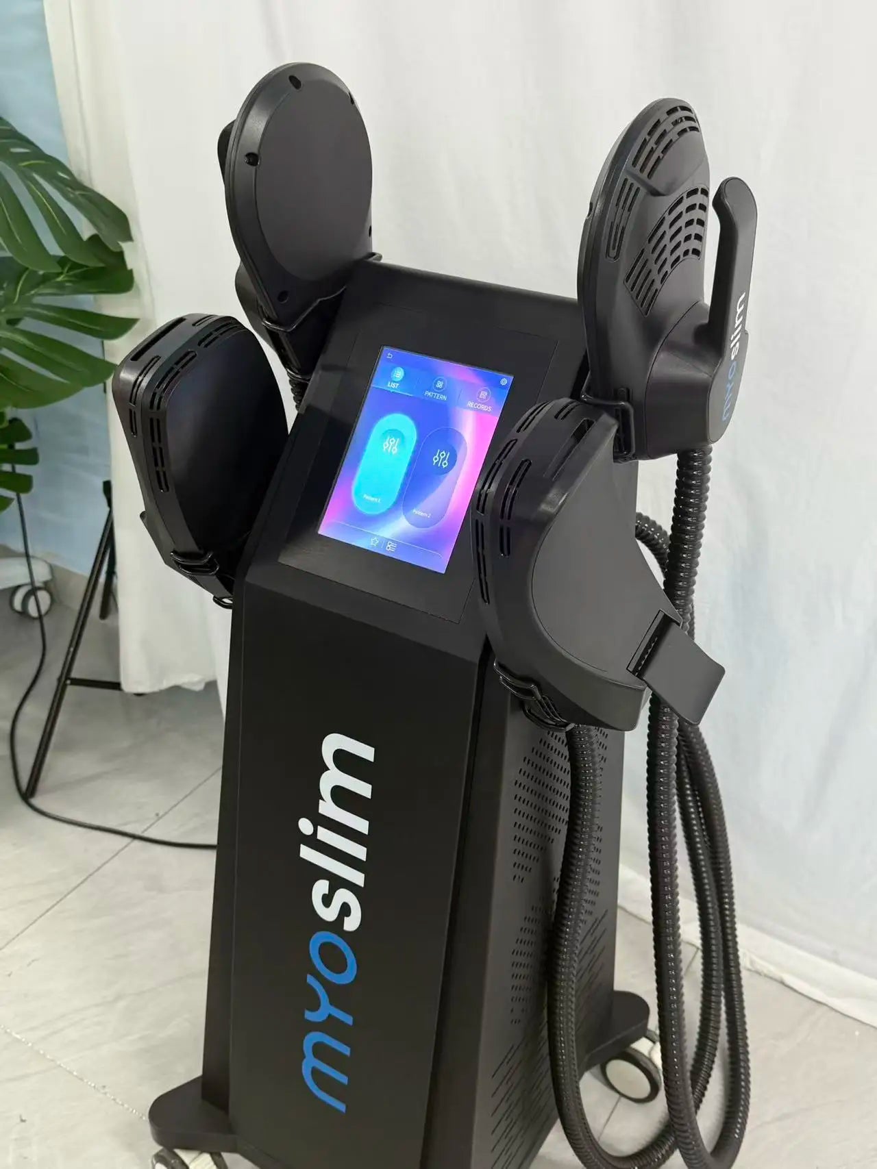 EMS Body Shaping Muscle Stimulation Shaping Machine NEO RF Shaping Therapy Device 6500W Shaping Fat Reduction Electromagnetic
