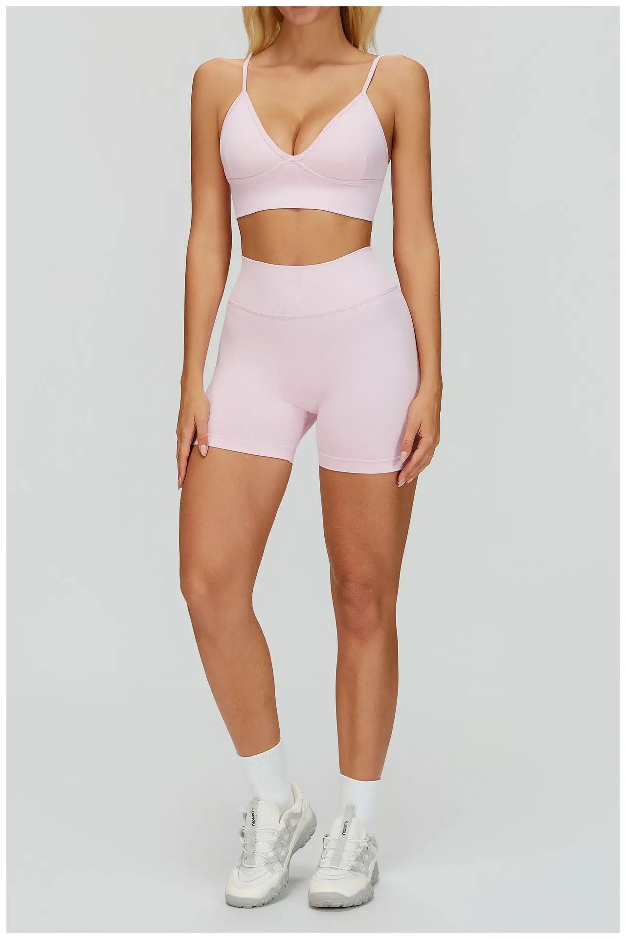 2/3PCS Seamless Yoga Set Gym Workout Suits Athletic Wear Women Legging Fitness Bra Crop Top Long Sleeve Sports Suits Sportswear