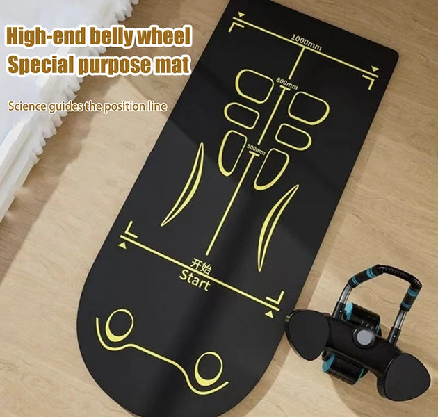 Yoga Mat for Men & Women, Non-Slip & Shock Absorbing, Ideal for Home Pilates, Floor Workouts