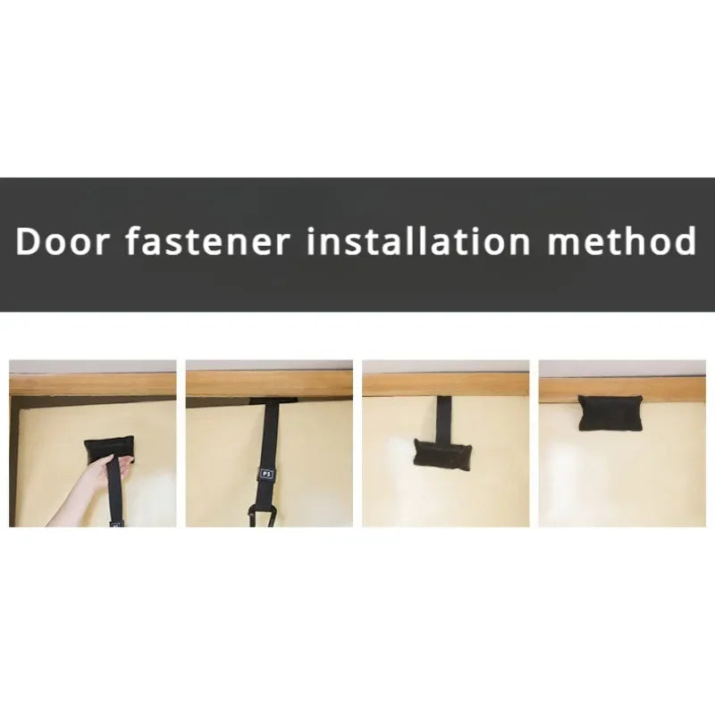 Trx Suspension Training with Tension Strap Door on Horizontal Bar Strap Abs Fitness Strap Home Suspension Training System