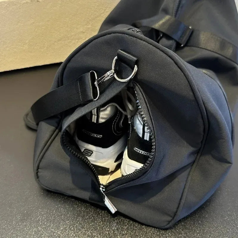 Men's fitness bag, women's portable training bag, large capacity business travel bag, dry wet separation sports shoe box