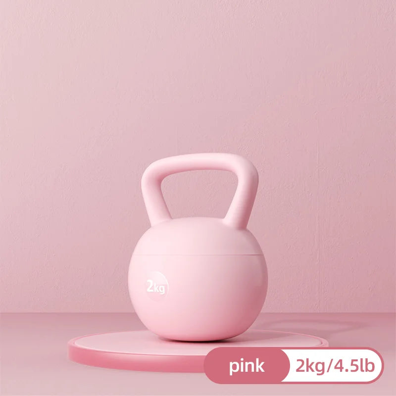 Soft Kettlebells with Impact-Resistant Base Anti-Slip, Wide-Grip Training Kettlebell Sets  for Home Workouts Weightlifting
