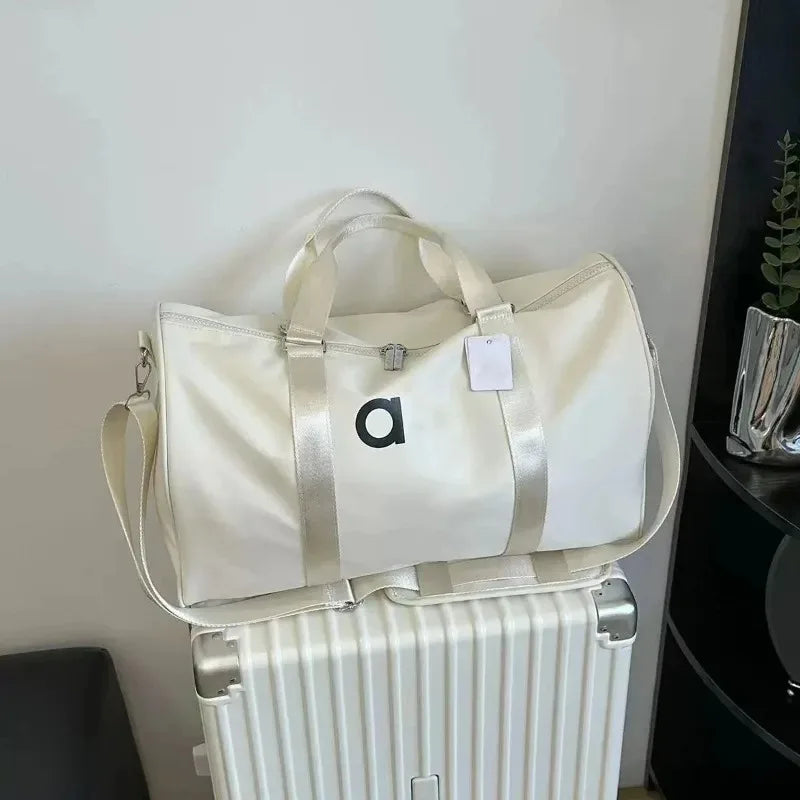 Men's fitness bag, women's portable training bag, large capacity business travel bag, dry wet separation sports shoe box