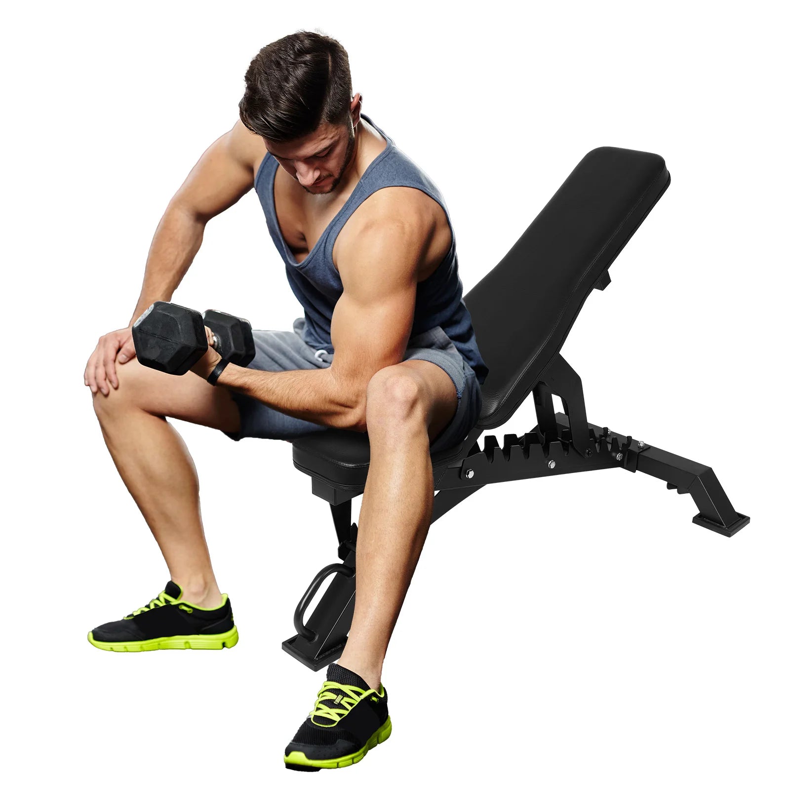 Workout Bench Adjustable Exercise Bench Bench Press Bench for Bench Press and Full-Body Workouts