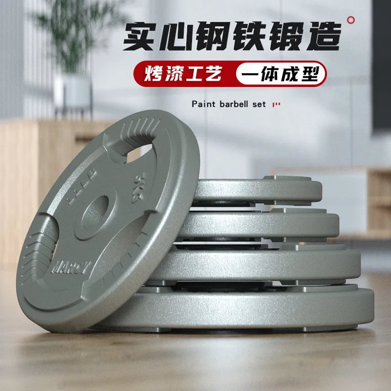 Competition Plates Gym Home Fitness Weights Dumbbell Barbell 50kg 60kg 80kg Cast Lron Weight Plates Set
