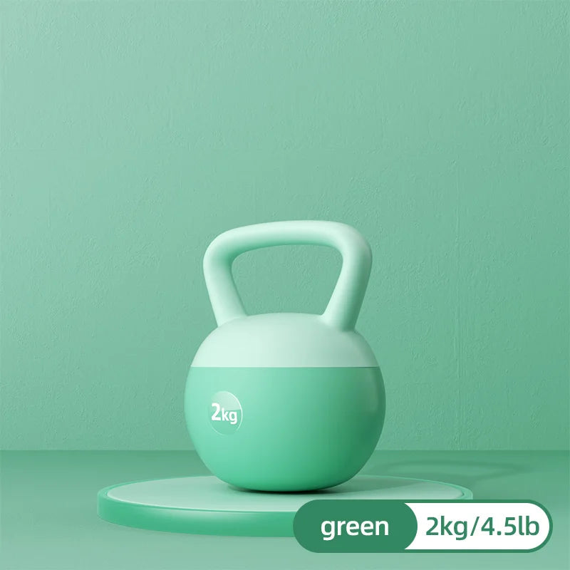 Soft Kettlebells with Impact-Resistant Base Anti-Slip, Wide-Grip Training Kettlebell Sets  for Home Workouts Weightlifting