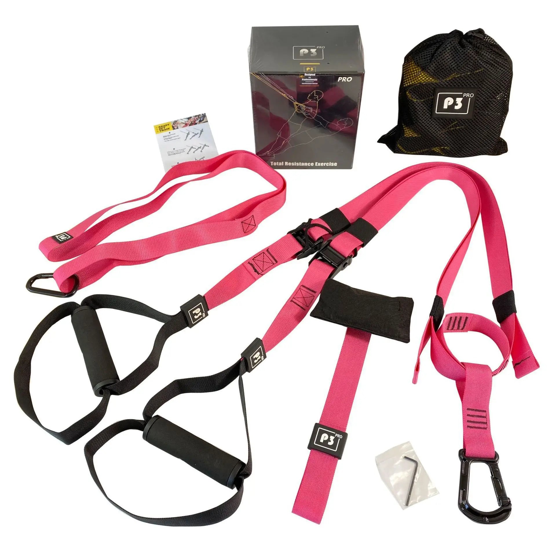 Suspension Training Strap Fitness Strength Power Suspension Trainer Adjustable Yoga Strap Wall Mount Professional Tensioner